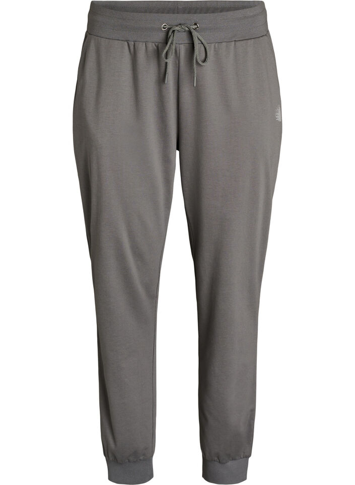 Pantalon de surv&ecirc;tement ample avec poches, Gris, Packshot image number 0