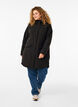 Veste softshell r&eacute;sistante &agrave; l'eau avec doublure matelass&eacute;e, Noir, Model image number 1
