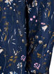 Doudoune &agrave; imprim&eacute; fleuri, Bleu, Packshot image number 3