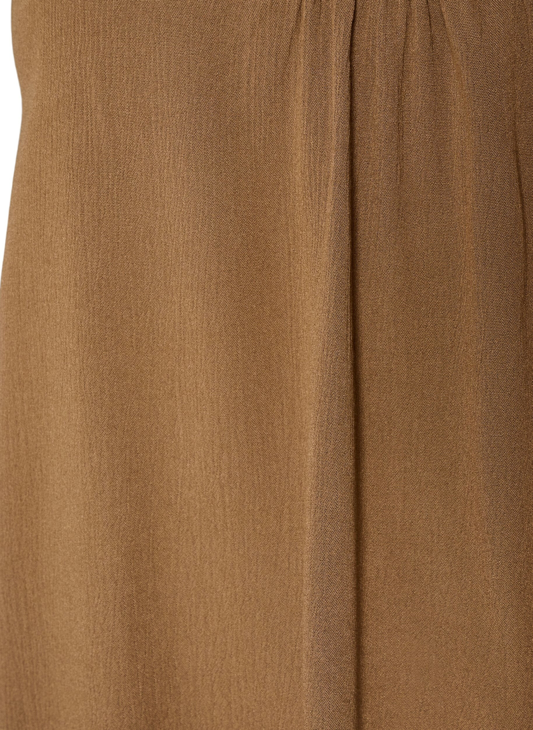 ZizziTop &agrave; bretelles en viscose, Marron, Packshot image number 2