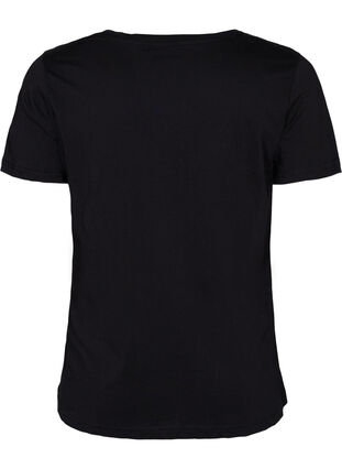T-shirt en coton à manches courtes, Black Change, Packshot image number 1