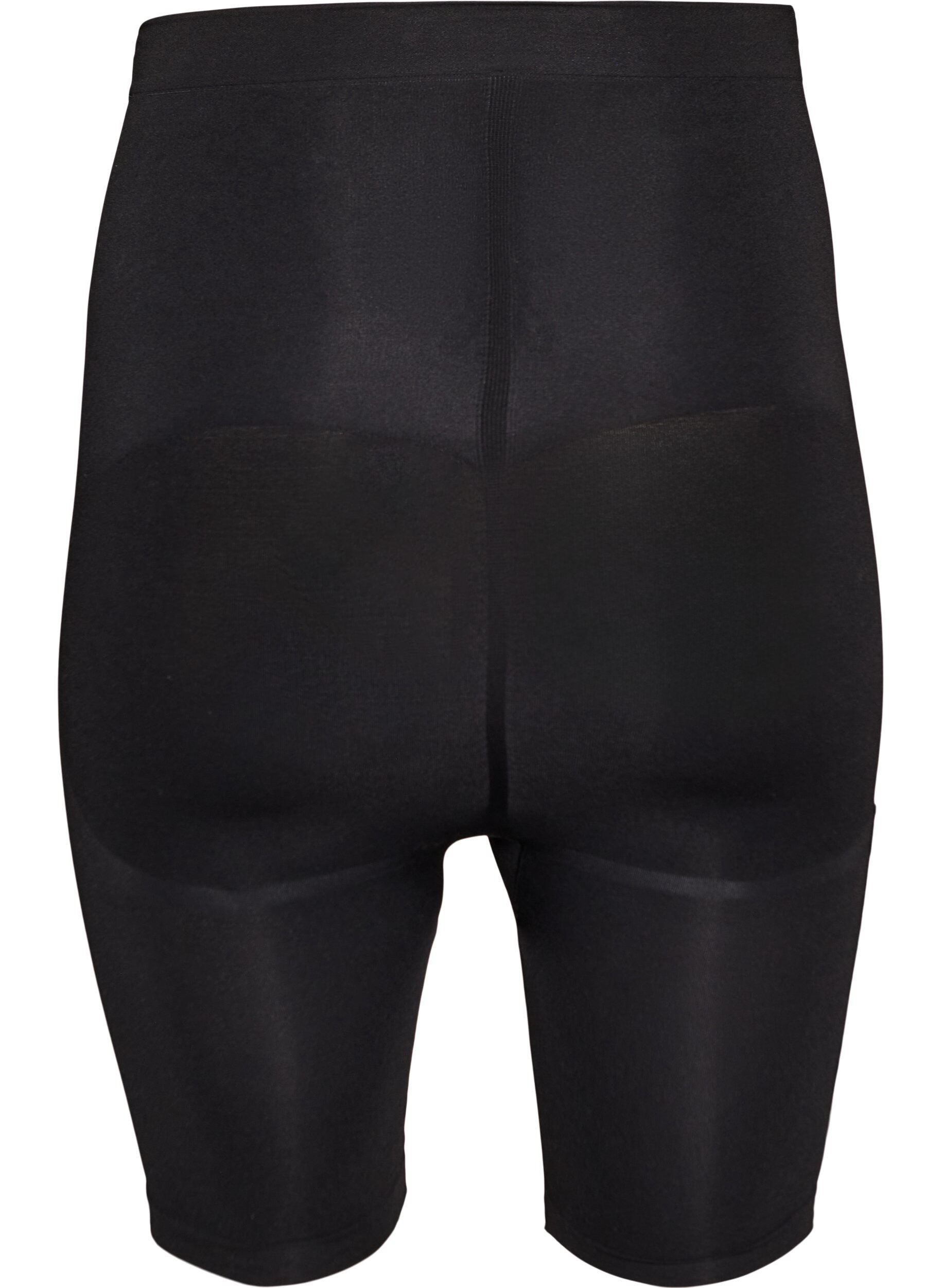 Zizzi Shorty gainant taille haute &agrave; maintien moyen, Noir, Packshot image number 1