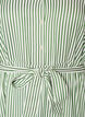 Robe-chemise longue jusqu&rsquo;aux chevilles avec ceinture &agrave; nouer et rayures, Vert clair, Packshot image number 2