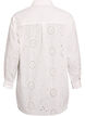 Tunique en coton avec broderie anglaise, Blanc, Packshot image number 1