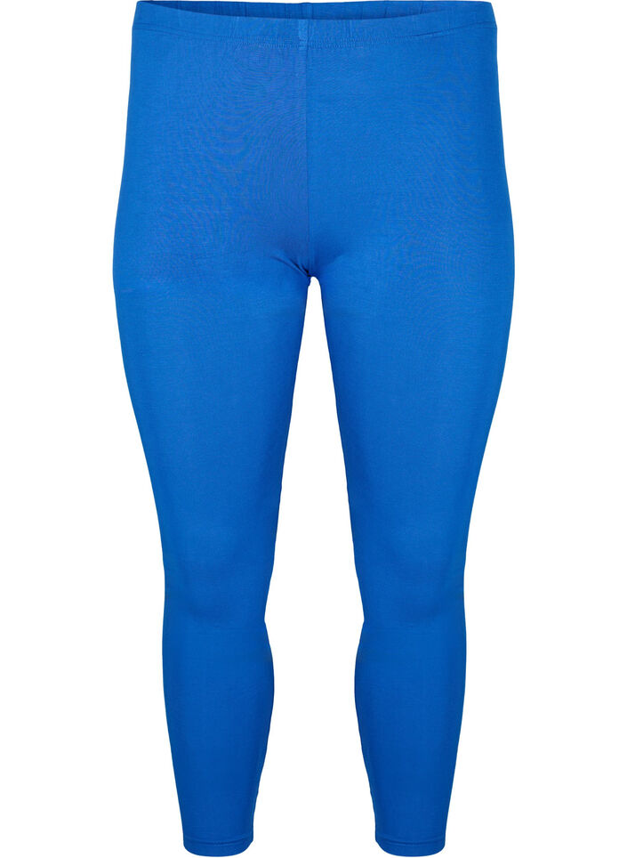 Leggings basiques en viscose, Bleu, Packshot image number 0