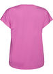 T-shirt de sport couleur unie, Violet, Packshot image number 1