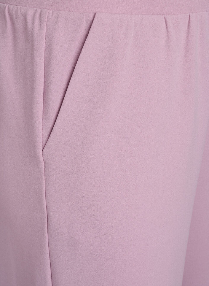 Culotte taille haute &agrave; coupe ample, Rose poudr&eacute;e, Packshot image number 2
