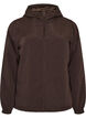 Veste l&eacute;g&egrave;re avec capuche et fermeture &eacute;clair, Marron, Packshot image number 0