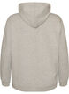 Sweat &agrave; capuche avec motif brod&eacute;, Gris, Packshot image number 1