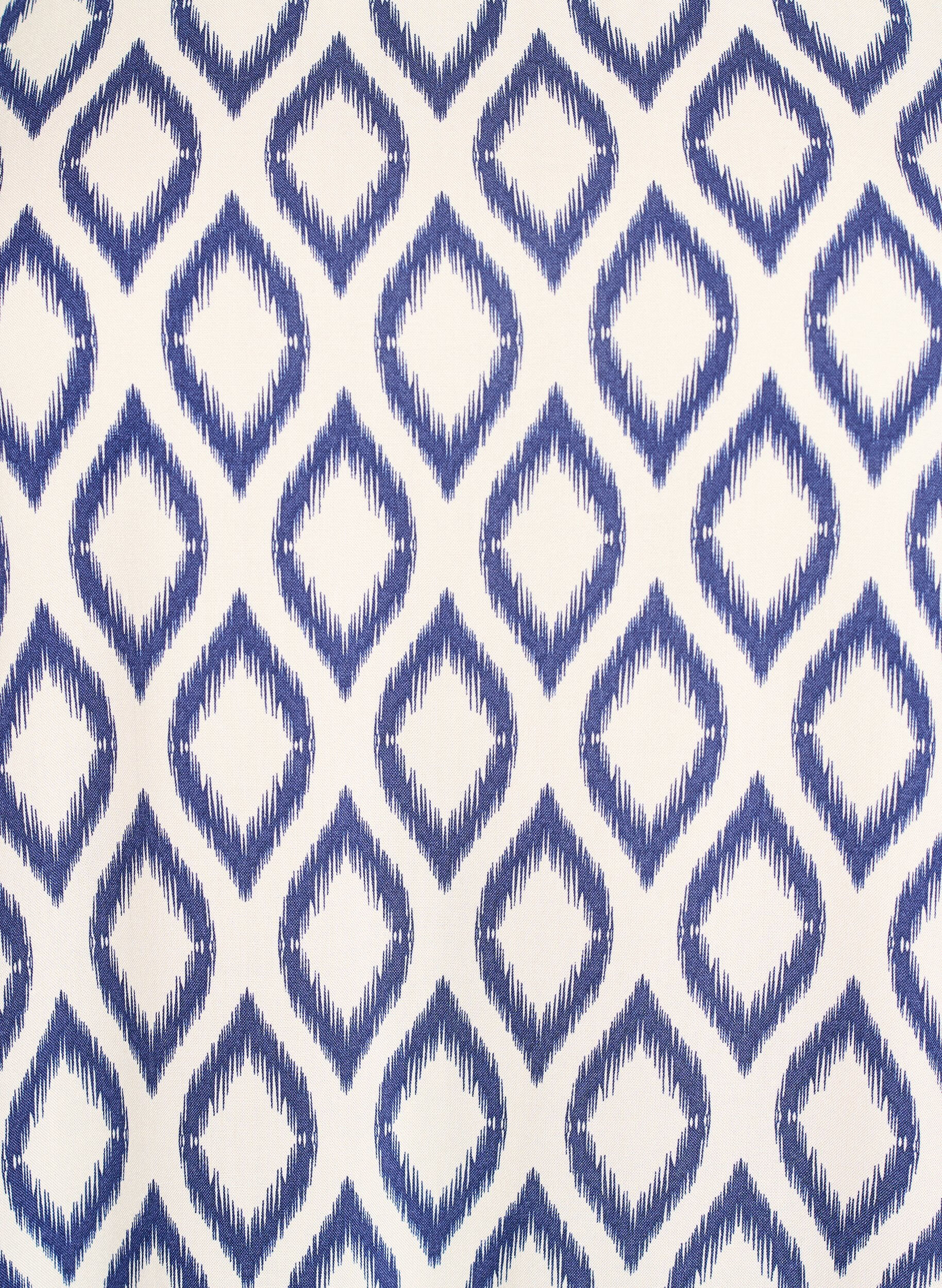 ZizziRobe en viscose avec d&eacute;coupe, Bleu, Packshot image number 2