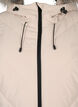 Long manteau d'hiver &agrave; fermeture &agrave; attaches et col en fausse fourrure, Beige, Packshot image number 2