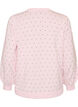 Blouse en maille &agrave; petits pois, Rose, Packshot image number 1