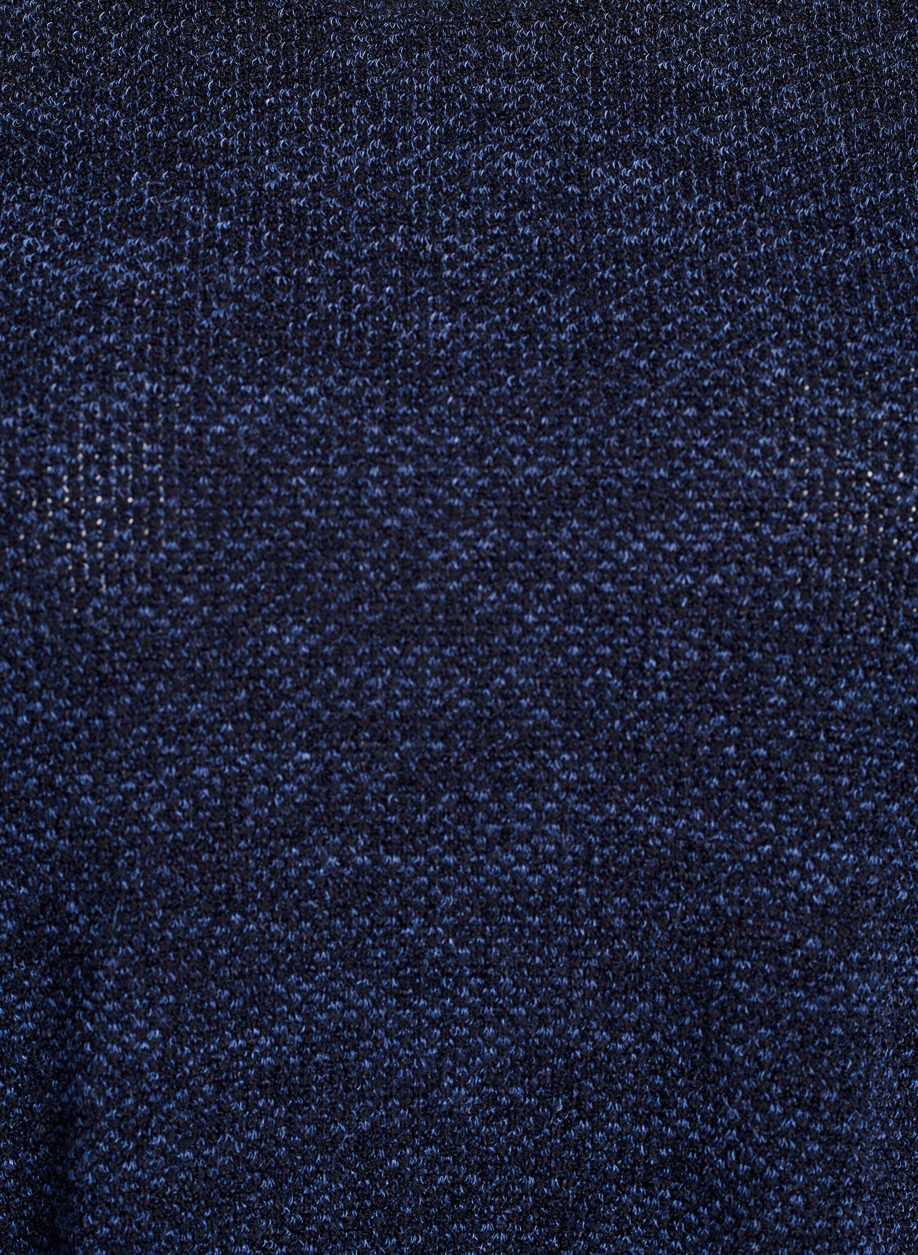 ZizziBlouse &agrave; manches longues avec texture, Bleu, Packshot image number 2
