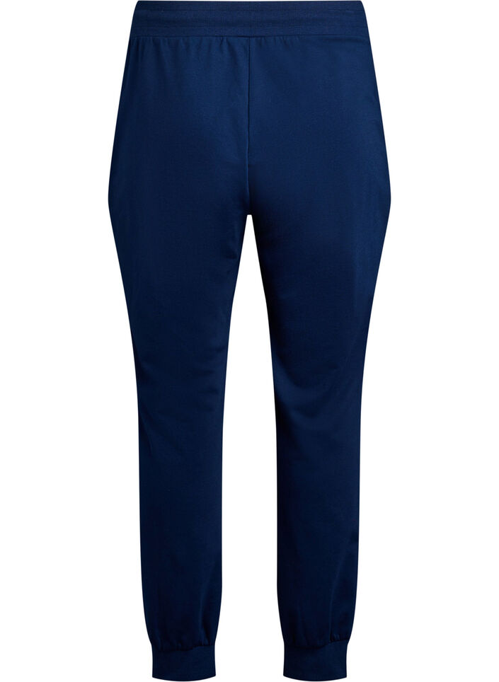 Pantalon de sport ample avec des poches, Bleu, Packshot image number 1