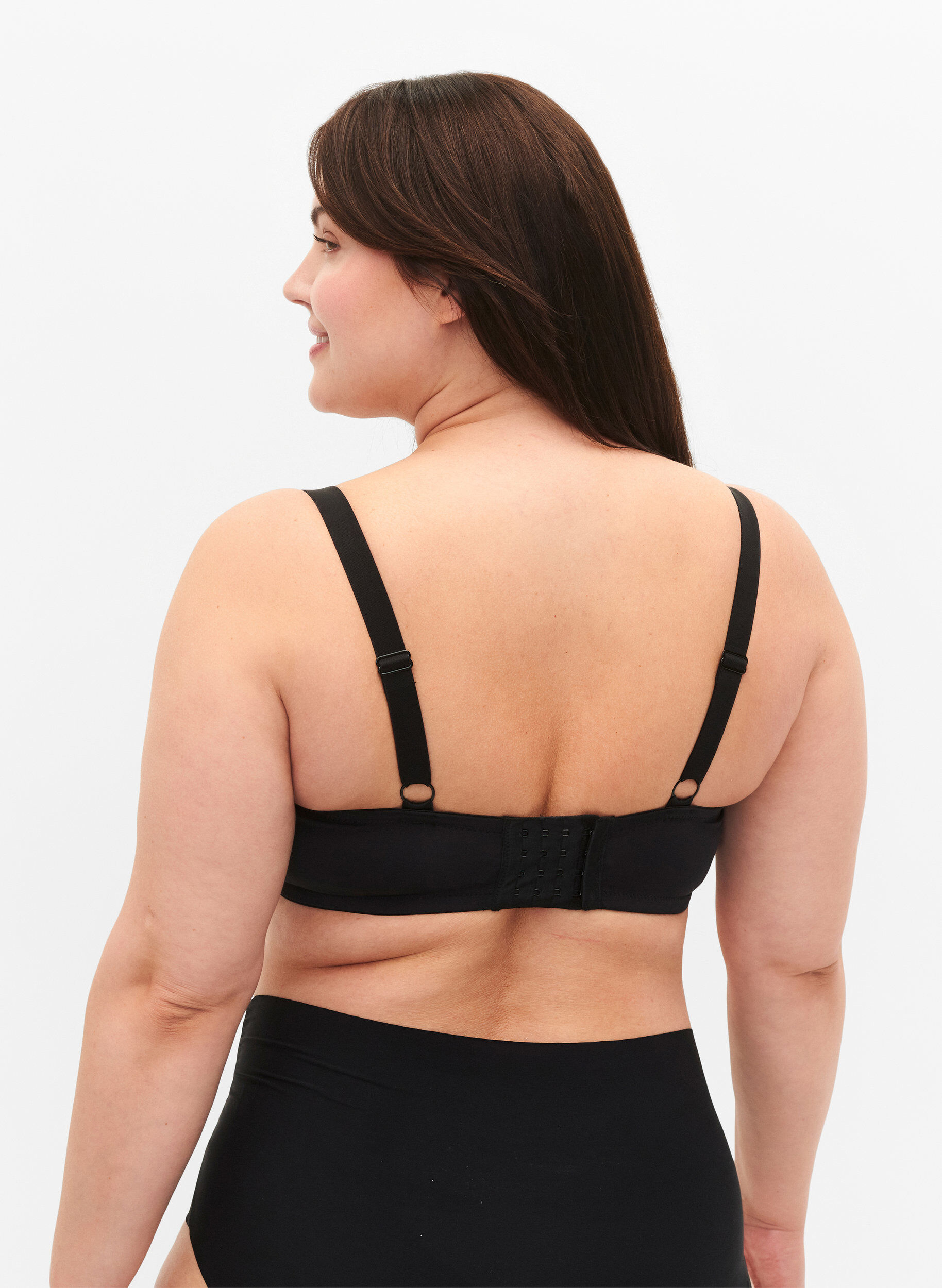 Zizzi Soutien-gorge d'allaitement avec dentelle, Black, Model image number 1