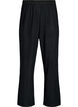 Pantalon ample taille haute en jersey, Noir, Packshot image number 0