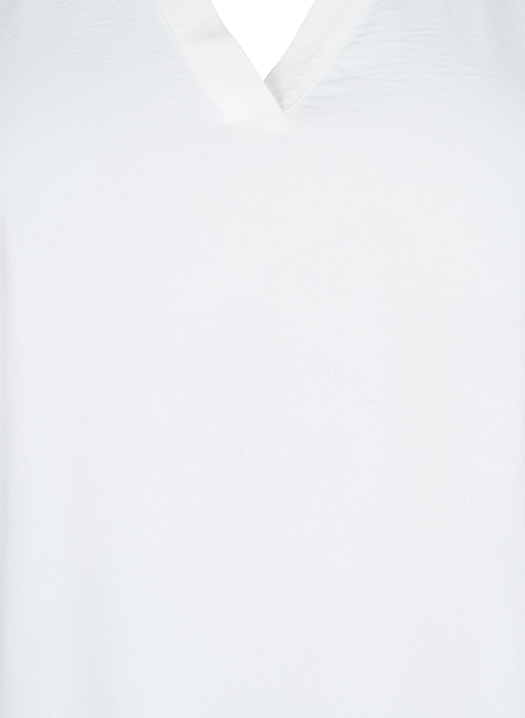 Zizzi FLASH - Blouse &agrave; manches 3/4, Vanille, Packshot image number 2