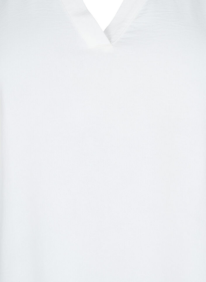 FLASH - Chemisier à manches 3/4, Vanille, Packshot image number 2