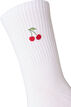 Chaussettes en coton &agrave; motifs, Blanc, Packshot image number 2