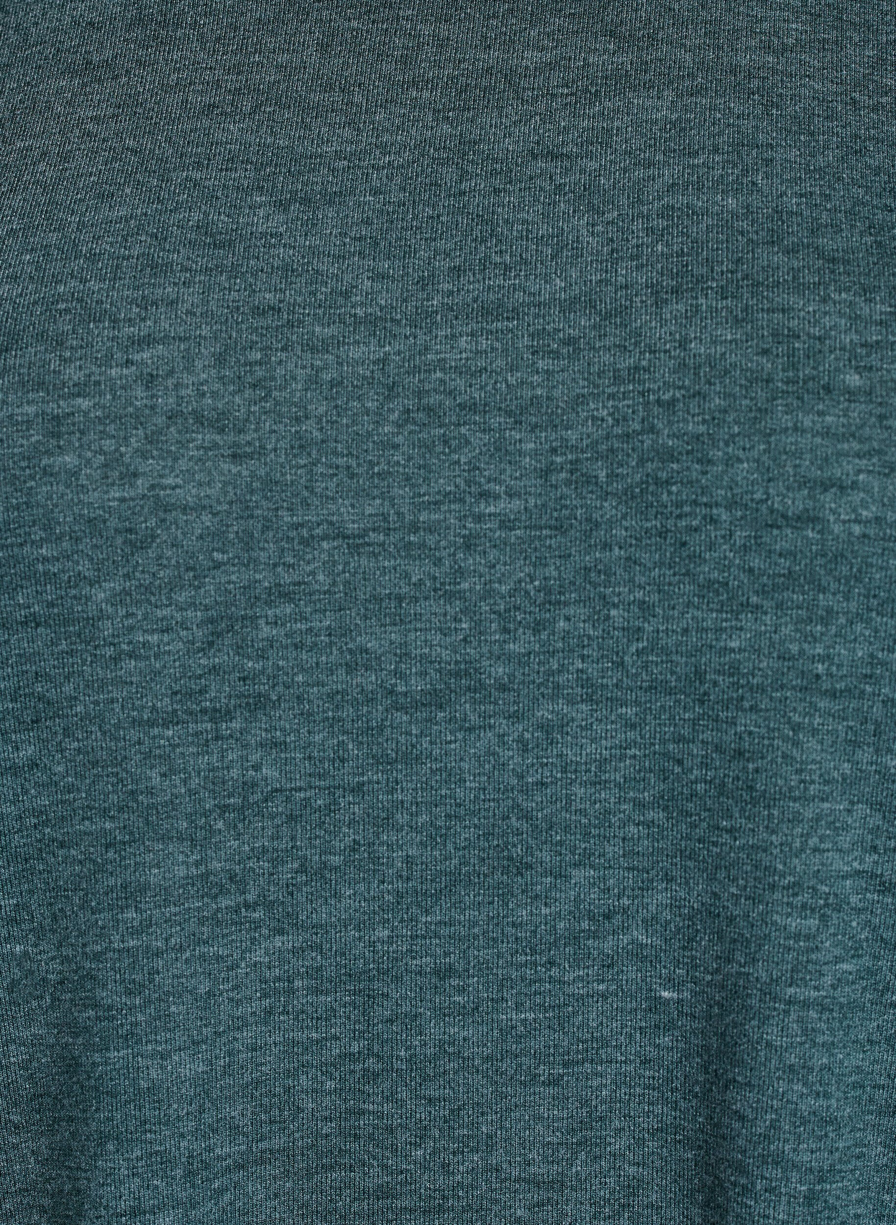 Zizzi Blouse en jersey avec manches 3/4, Vert fonc&eacute;, Packshot image number 2