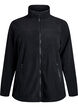 Veste en polaire avec poches, Noir, Packshot image number 0