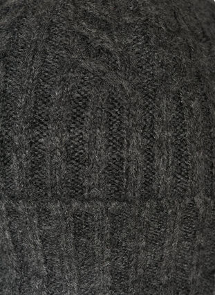 Chapeau laine, Dark Grey Melange, Packshot image number 1