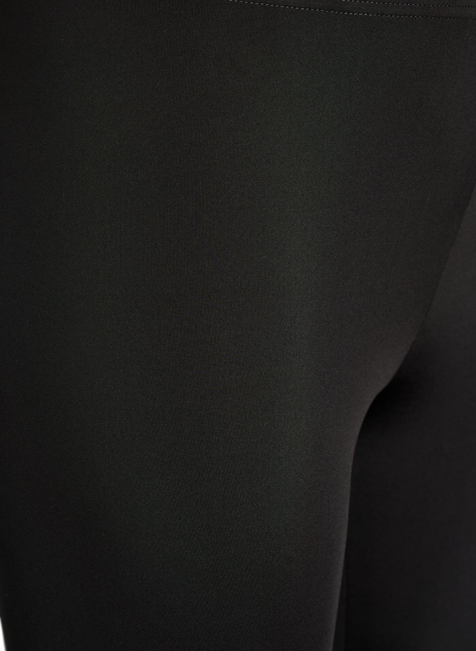 Zizzi Lot de 2 leggings 3/4, Noir, Packshot image number 3