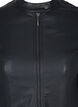 Veste en simili-cuir avec poches, Black, Packshot image number 2