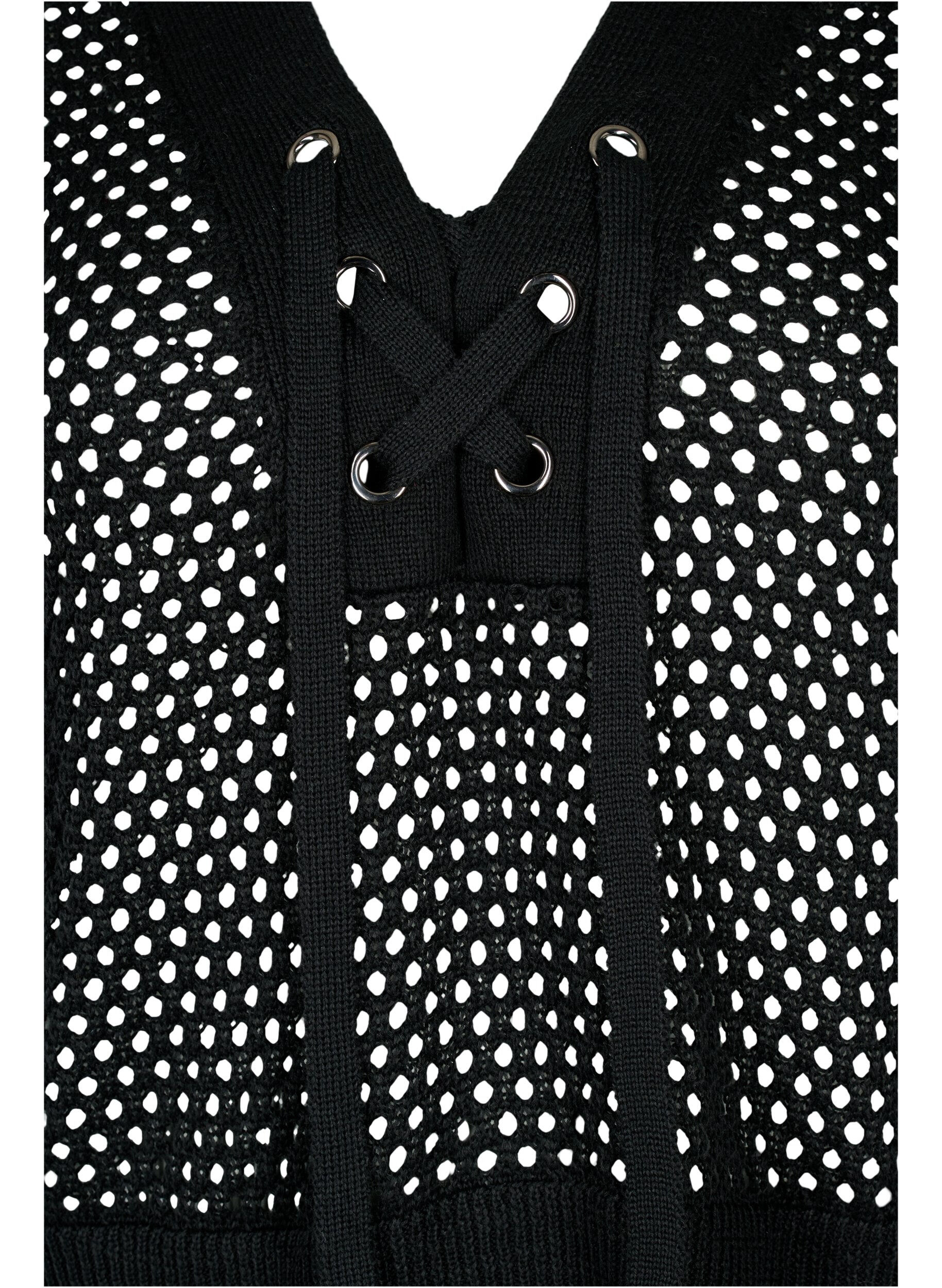 Zizzi Pull avec motif, Black, Packshot image number 2