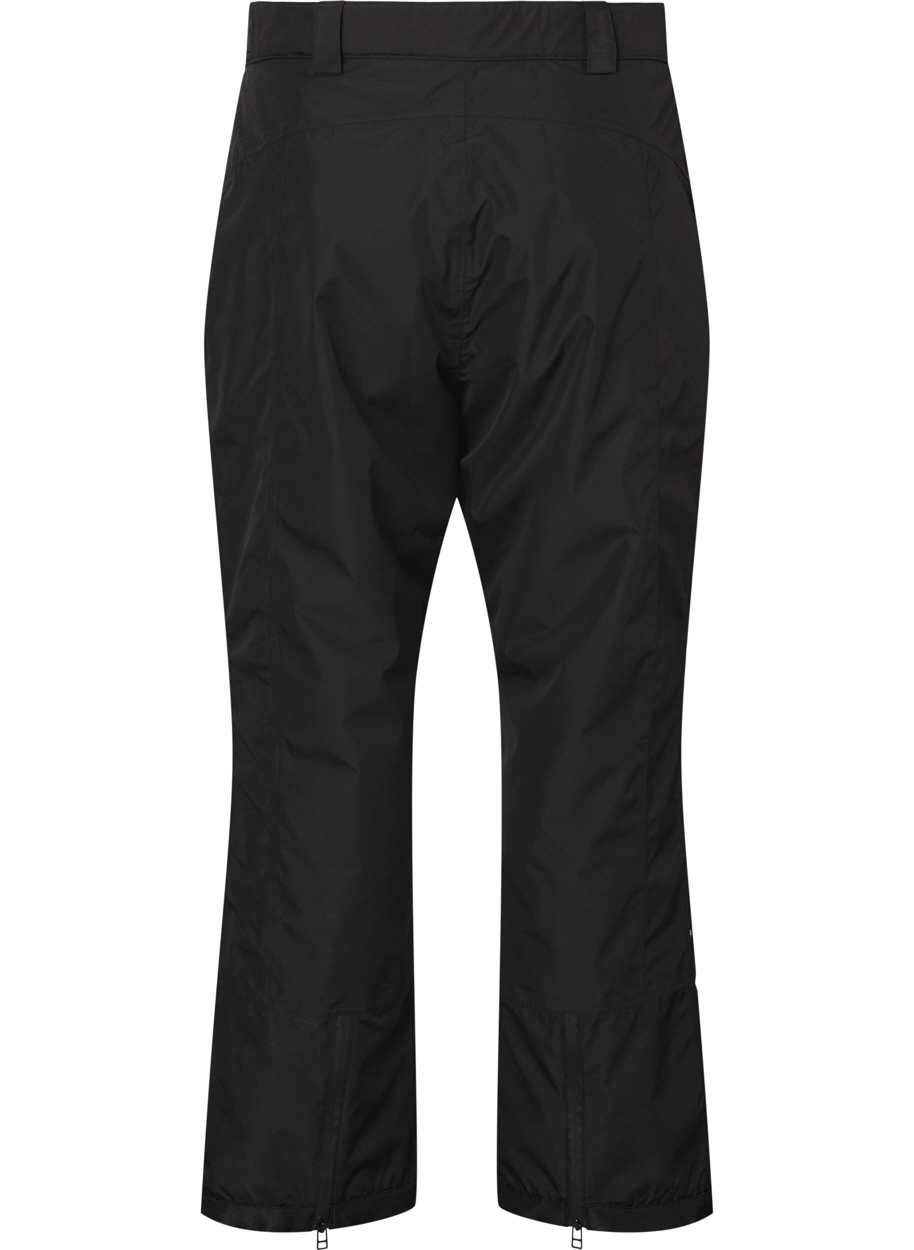 Zizzi Pantalon de ski avec taille r&eacute;glable, Black, Packshot image number 1