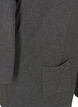 Long cardigan tricot&eacute; dans un m&eacute;lange de viscose, Gris anthracite, Packshot image number 3