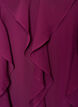 Robe de f&ecirc;te avec volants et d&eacute;collet&eacute; en V, Bordeaux, Packshot image number 2