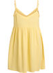 Robe de plage en coton avec des bretelles fines, Jaune clair, Packshot image number 1
