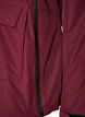 Anorak de ski fonctionnel avec capuche, Bordeaux, Packshot image number 3