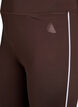 Pantalon de sport évasé avec liseré contrastant, Marron, Packshot image number 2