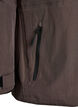Veste d'hiver imperm&eacute;able avec capuche amovible, Marron, Packshot image number 3