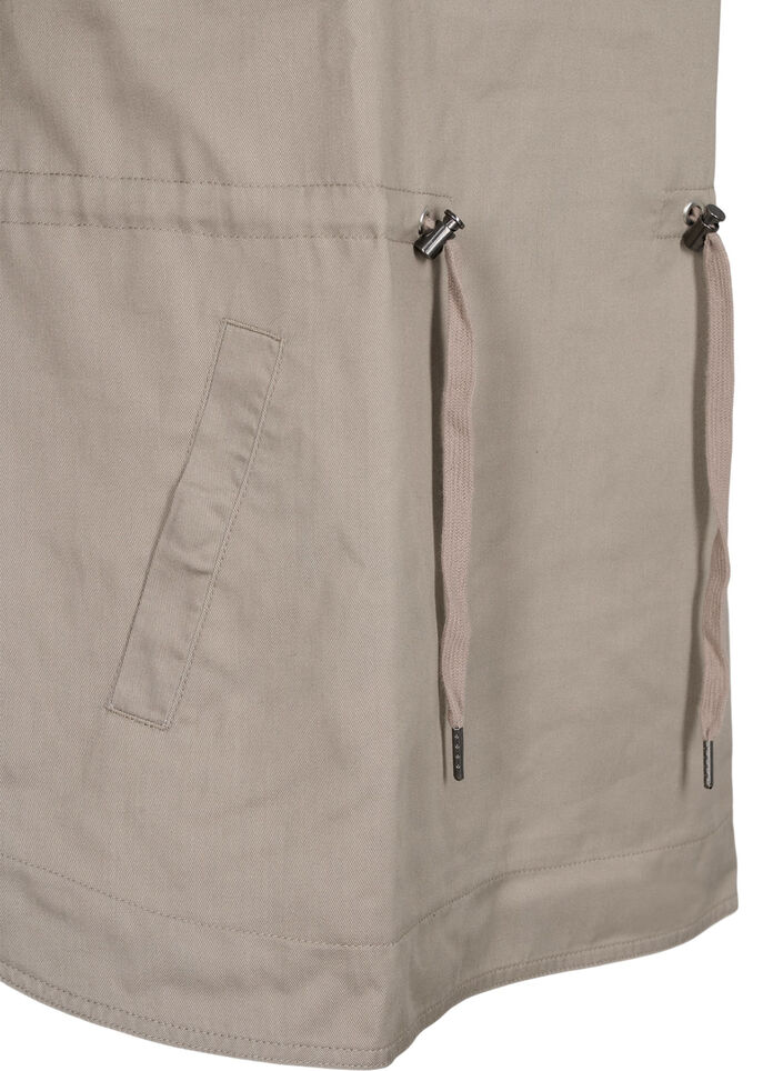 Anorak avec capuche et poche, Moon Rock, Packshot image number 3