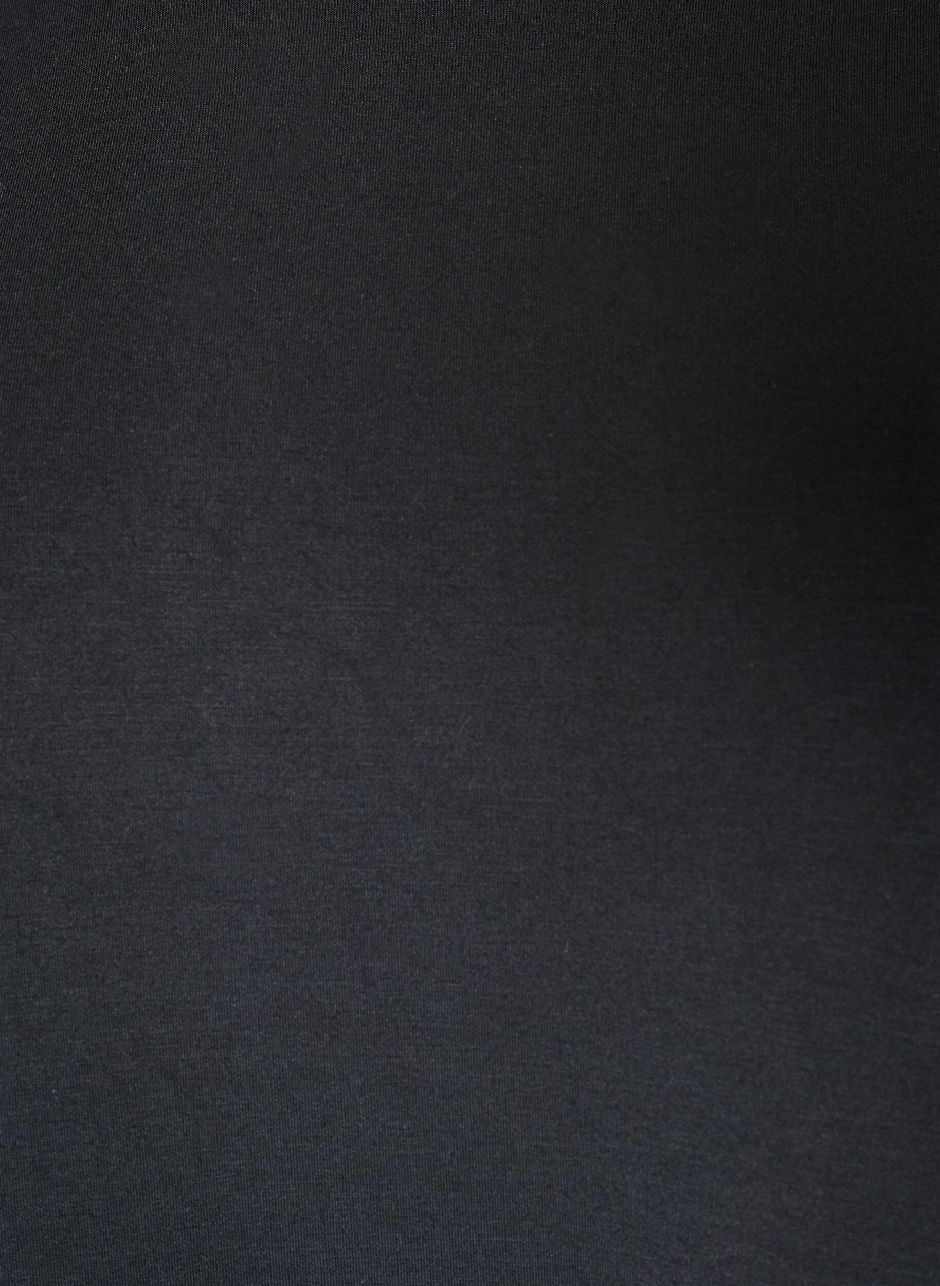 ZizziBlouse avec manches en maille et finitions en dentelle, Noir, Packshot image number 2