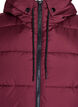 Veste longue avec capuche et poches, Bordeaux, Packshot image number 2