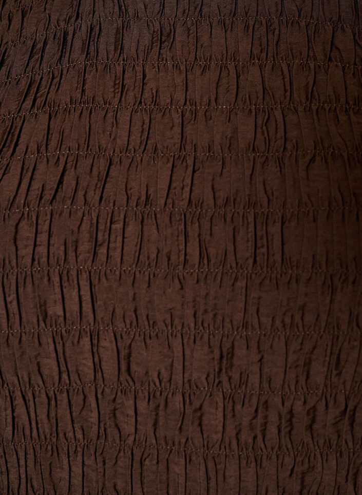 Blouse avec smocks et manches longues, Marron, Packshot image number 2