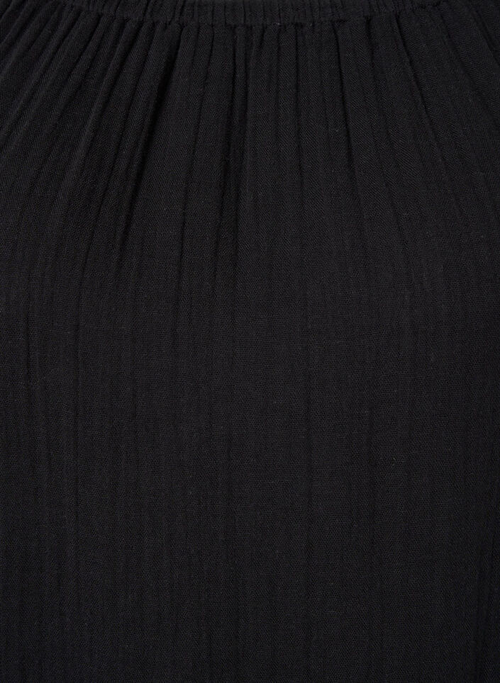 Robe en coton avec broderie anglaise, Black, Packshot image number 2