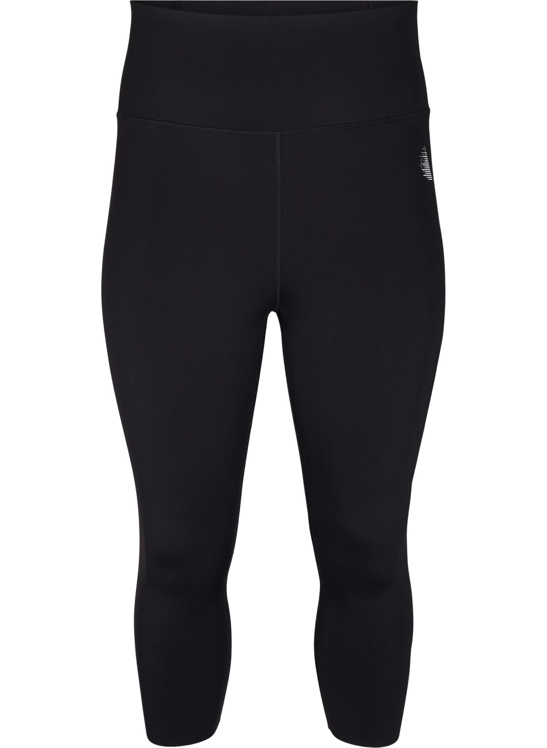 Zizzi LEGGINGS CORE SUPER TENSION - Leggings de sport 3/4 avec poche, Black, Packshot image number 0