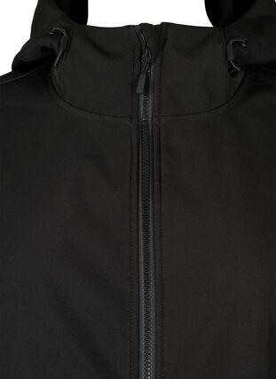  Veste softshell courte avec des poches, Black, Packshot image number 2