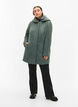 Manteau bouclé en laine, Balsam Green Mel., Model image number 2