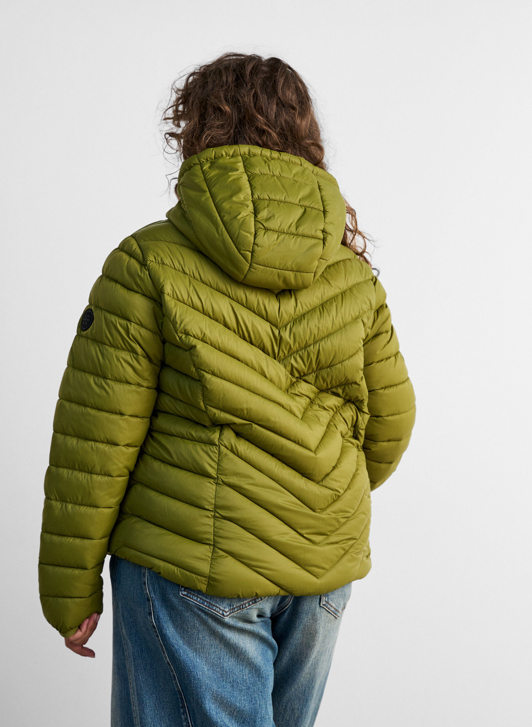 ZizziVeste l&eacute;g&egrave;re &agrave; capuche, Vert, Model image number 2