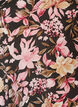 Robe courte coupe &eacute;vas&eacute;e avec col en V, Rose, Packshot image number 2