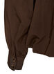 Chemise coupe ballon avec fermeture zipp&eacute;e invisible, Marron, Packshot image number 3