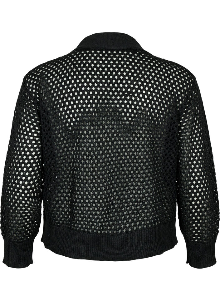 Pull avec motif, Black, Packshot image number 1