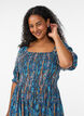 Robe d'&eacute;t&eacute; en viscose &agrave; imprim&eacute; paisley, Bleu, Model image number 2