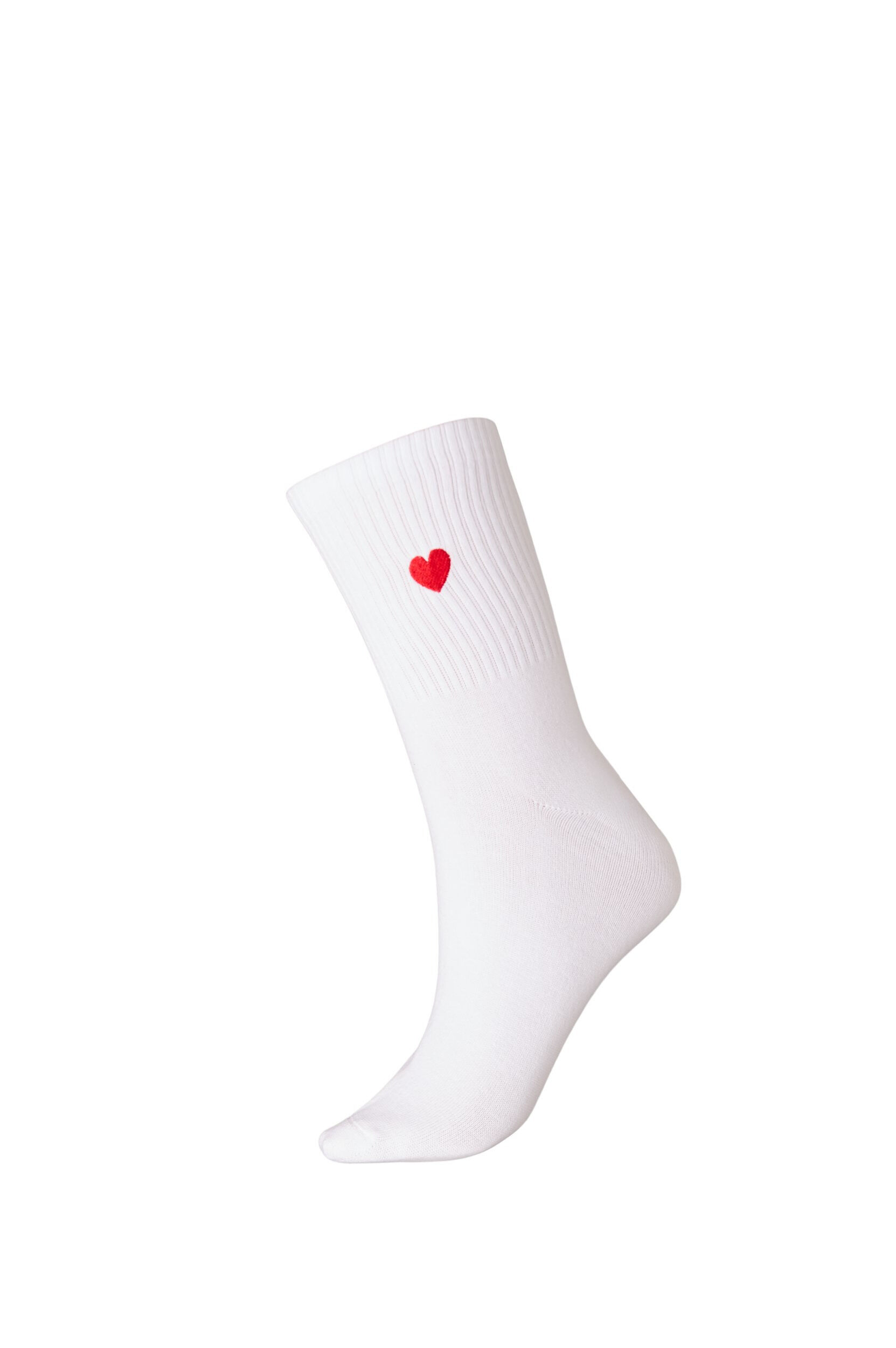 ZizziChaussettes en coton avec motif, Blanc, Packshot image number 0
